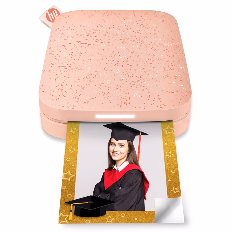 HP Sprocket 2x3" Instant Smartphone Photo Printer - Portable Color Wireless Mobile Printer - Zink...