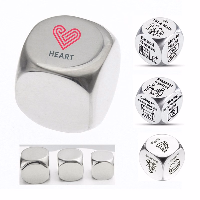 Stainless Steel Fun Dice