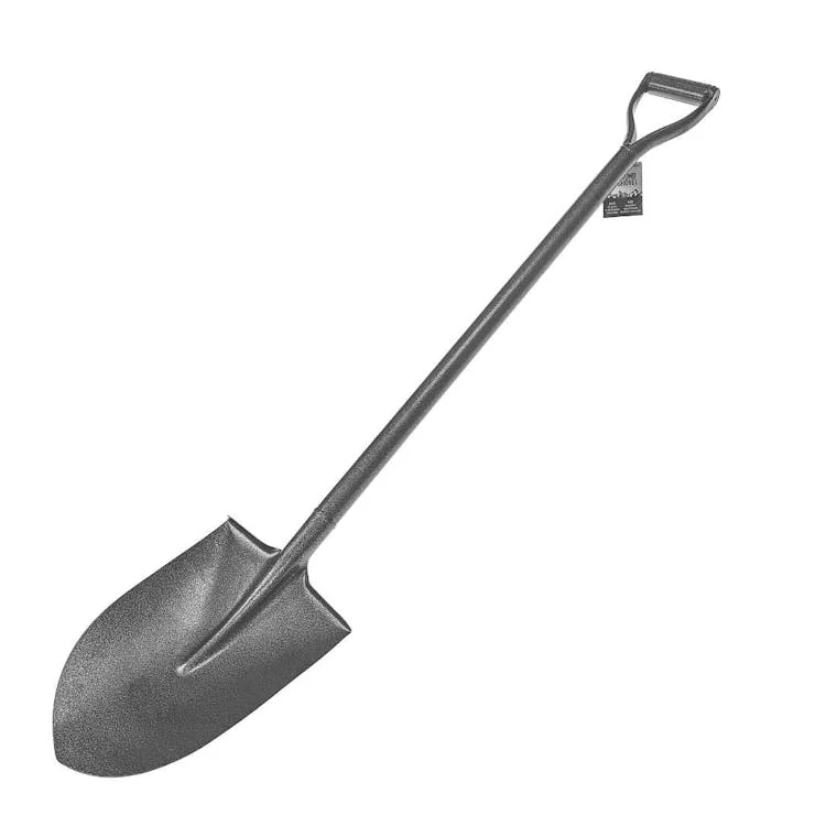 Metal Round Head Shovel - 48" 1