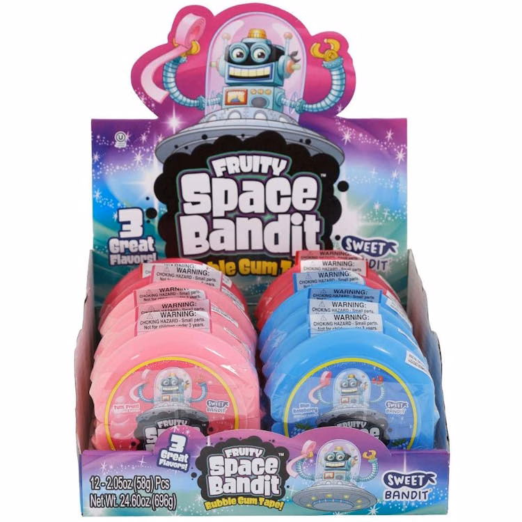 Fruity Space Bandit Bubble Gum