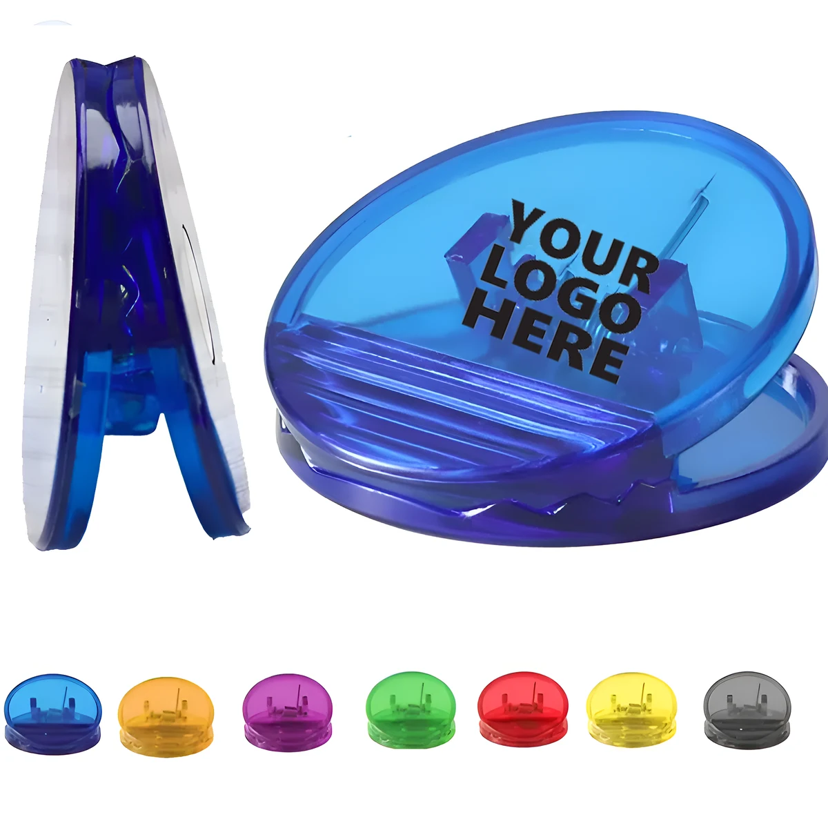 Round Magnetic Memo Clip Holder 1