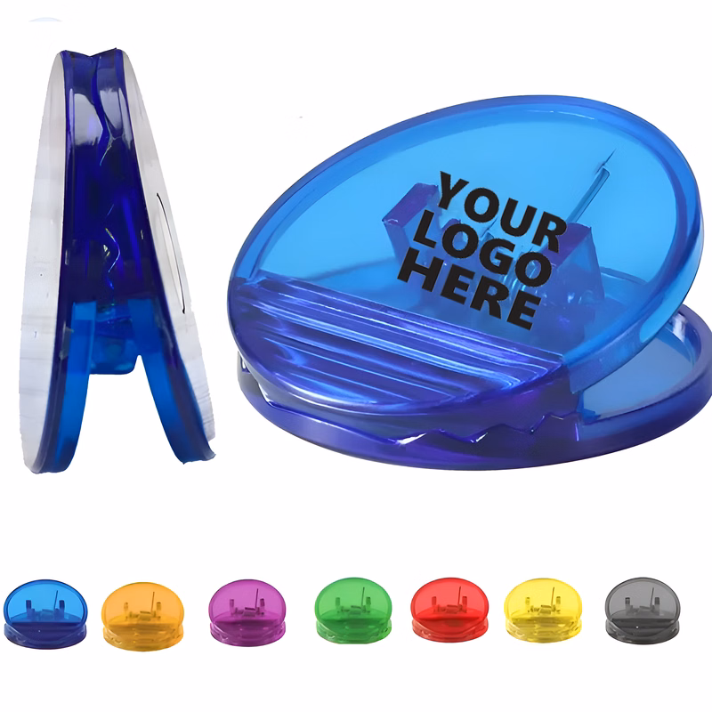 Round Magnetic Memo Clip Holder