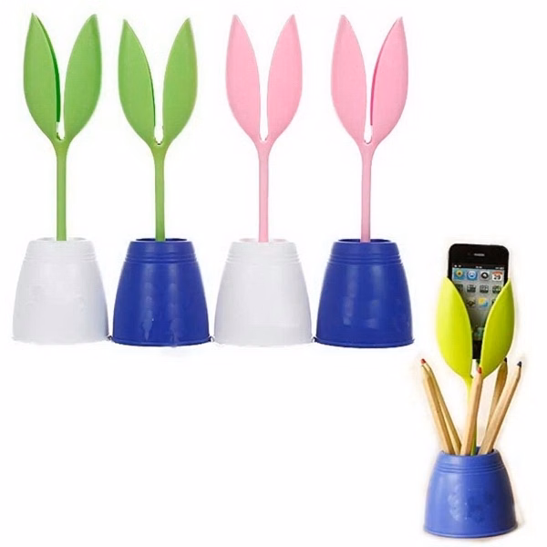 Tulip-shaped Pen Case & Mobile Phone Stand