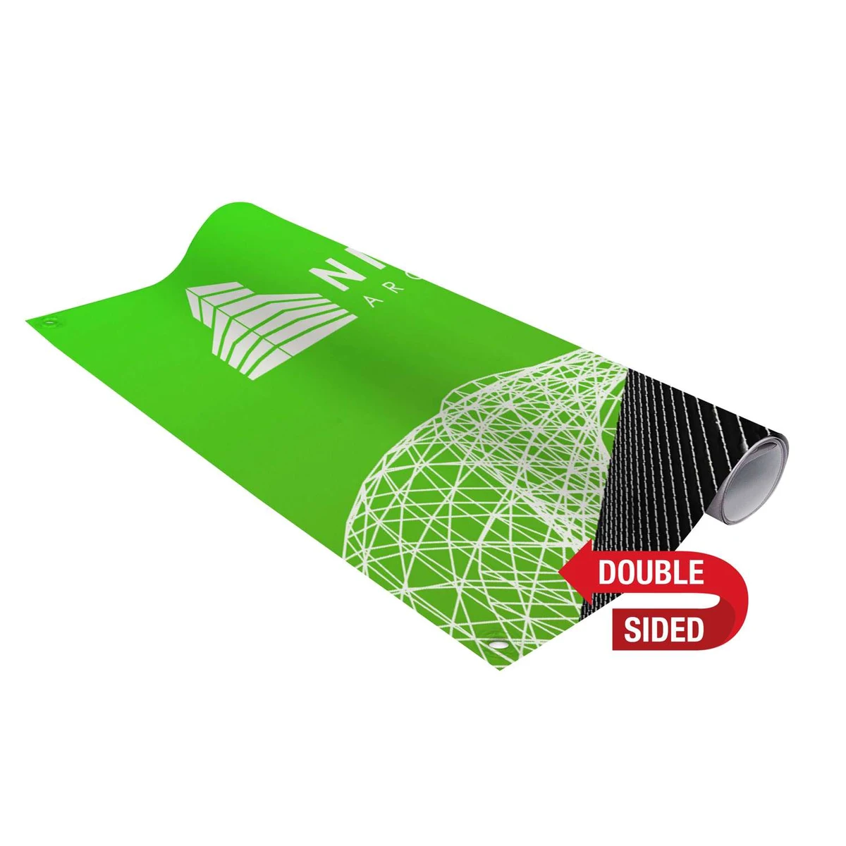 7' FrameWorx Barrier Banner (Double-Sided, 13 oz. Smooth Scrim Vinyl) 1
