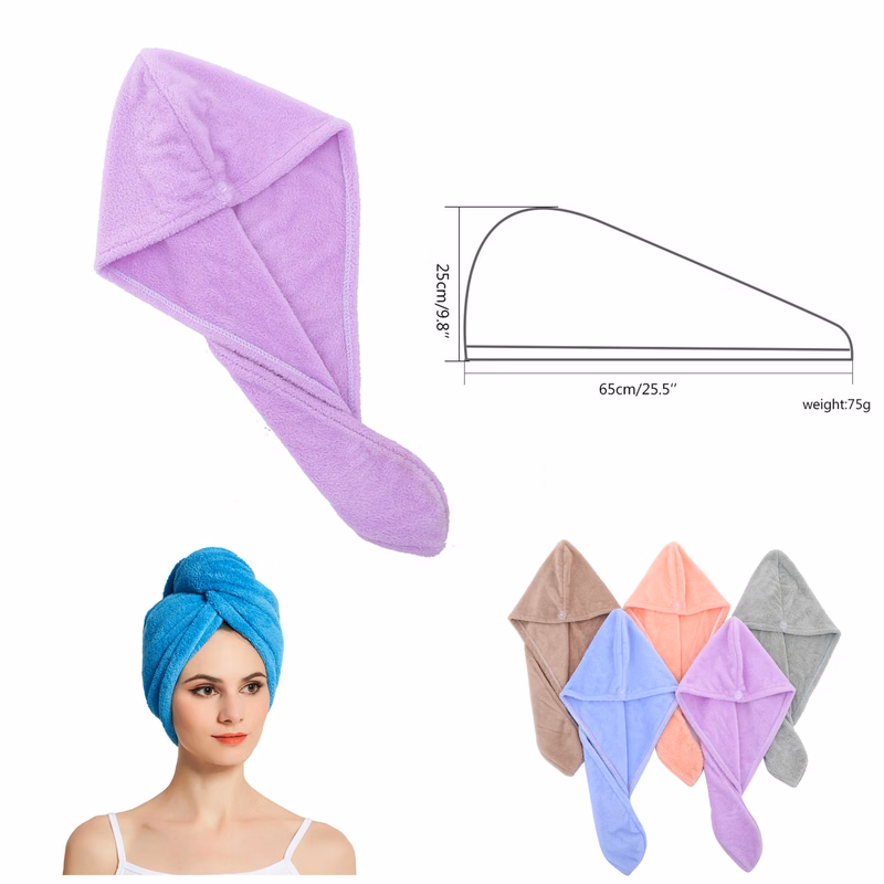 Microfiber Hair Towel Wrap