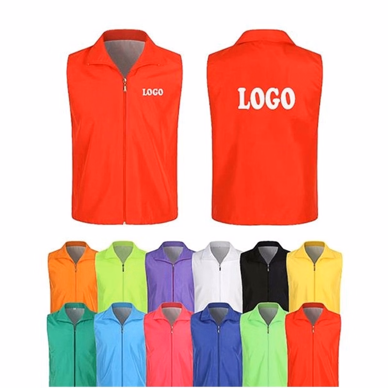 Advertising Volunteer Work Vest MOQ 2pcs