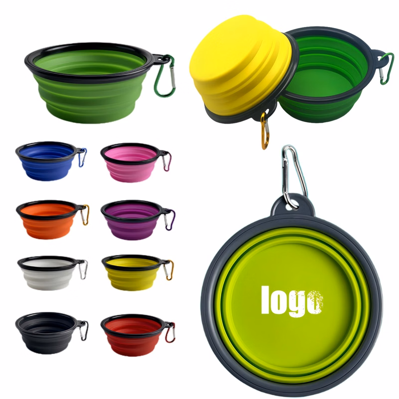 Collapsible Portable Silicone Pet Bowl