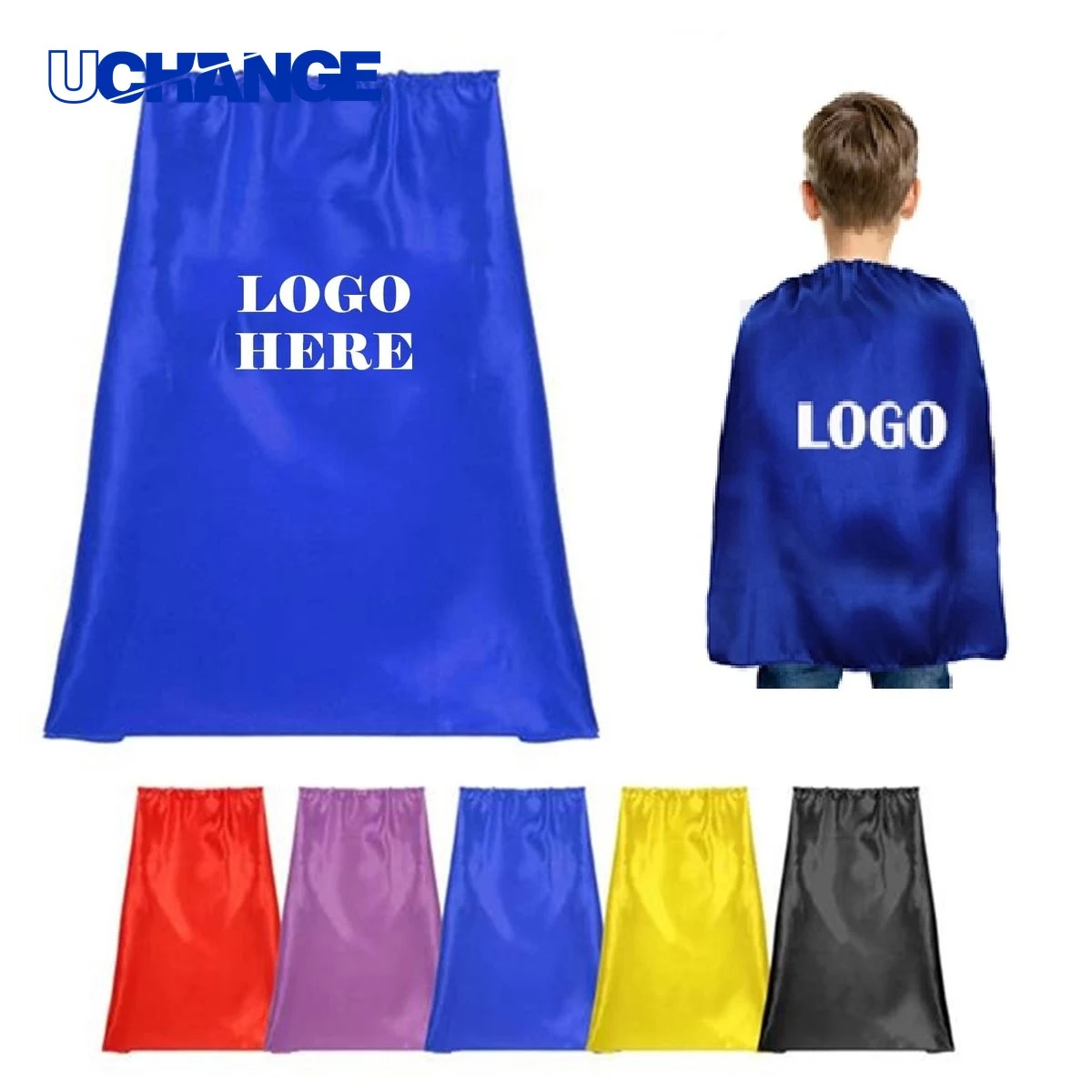 Kid Superhero Cape Costume 1