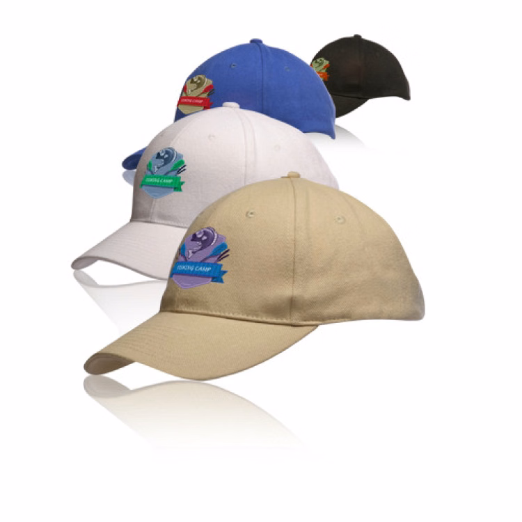 6 Panel Buckle Back Baseball Cap