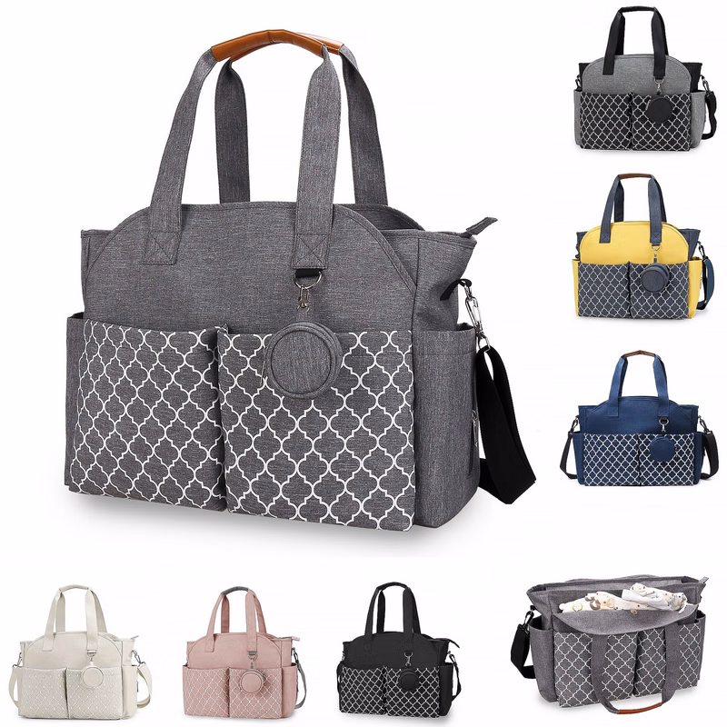 Large Capacity Handheld Shoulder Mommy Bag