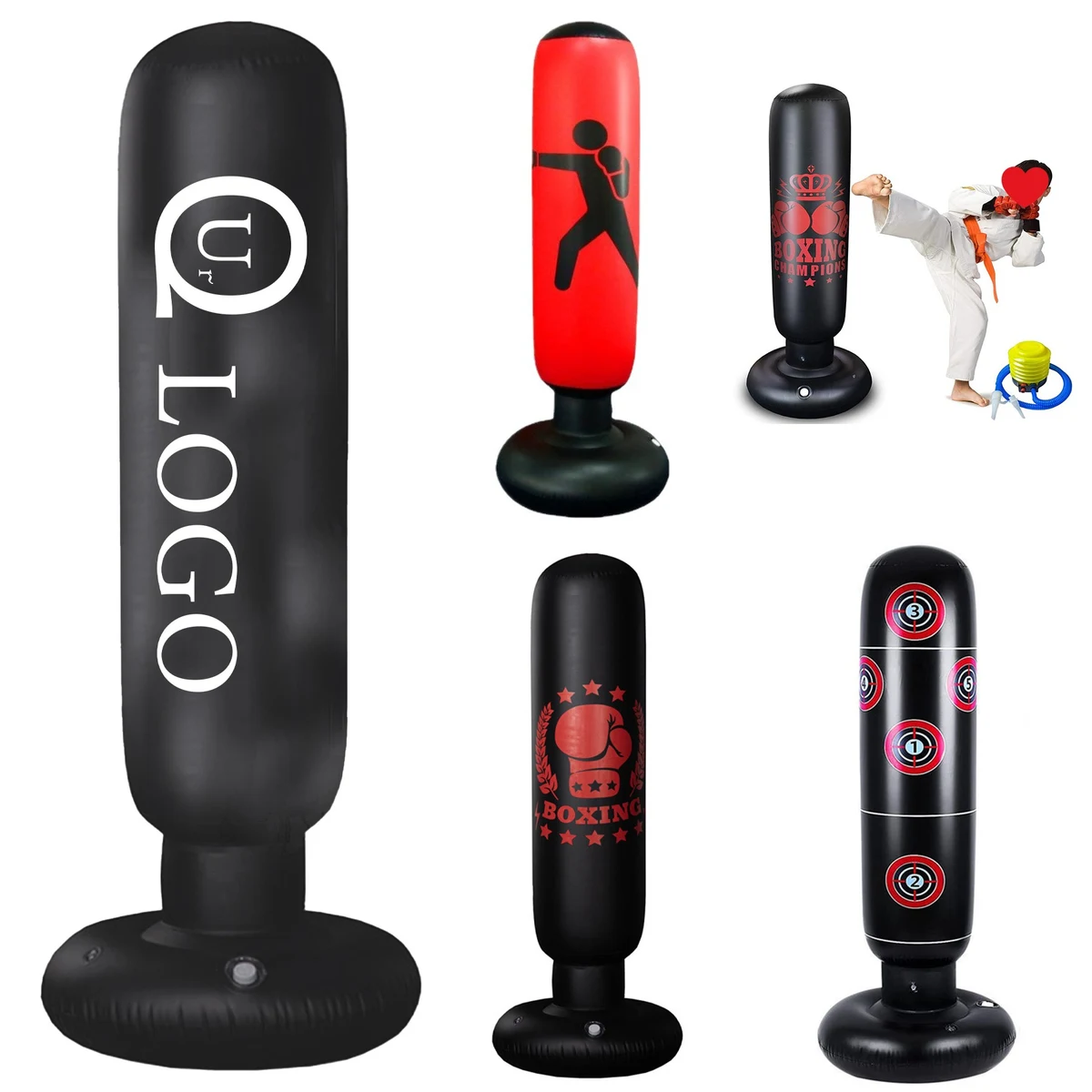 Fitness Inflatable Boxing Column 1