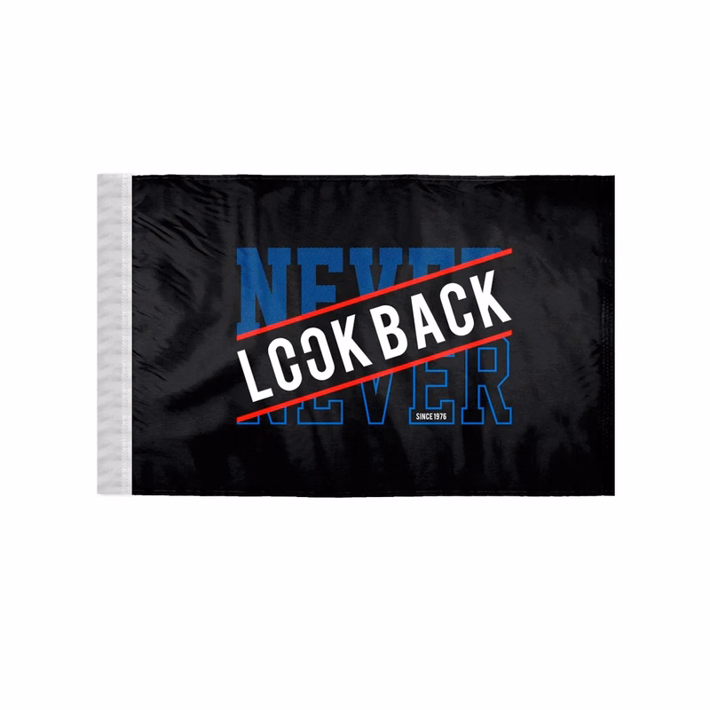 Custom Screen Sublimation Flag - 8" x 12" W-Poly