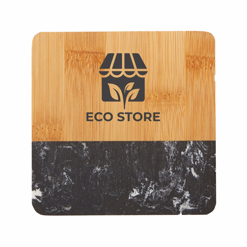 Bamboo and Marble Fusion Coaster