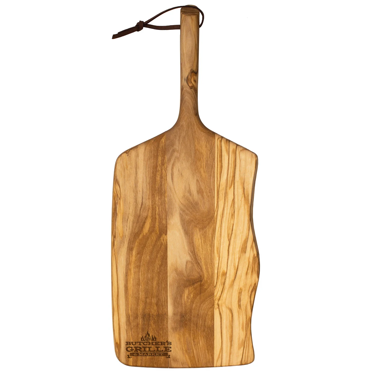 Rock & Branch® Olive Wood Cutting & Serving Board W/Handle 1