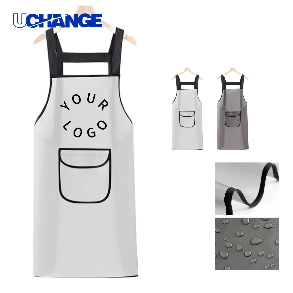 Clear Cooking Apron with Oil Resistant Material for Kitchen Use 1
