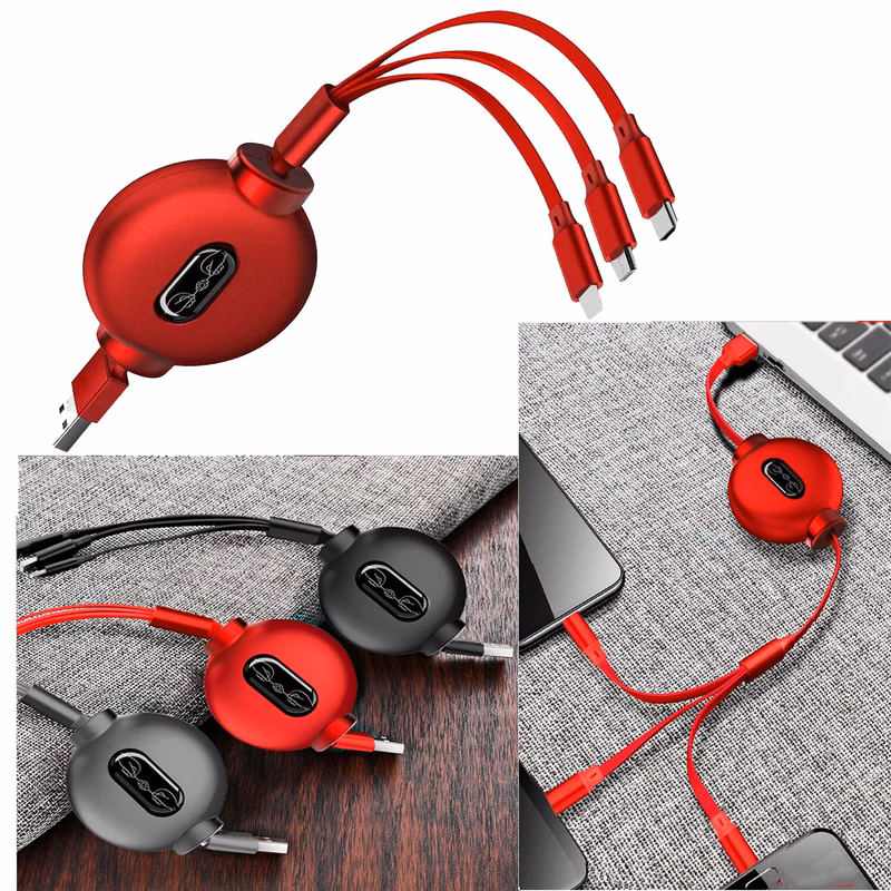 6 in 1 Usb Port Charging Cable