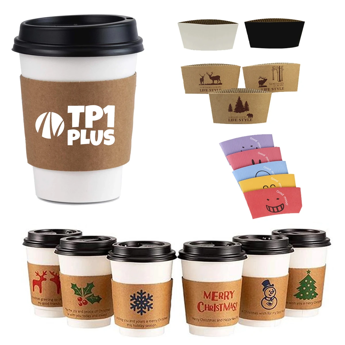 Paper Coffee Cup Sleeve 1