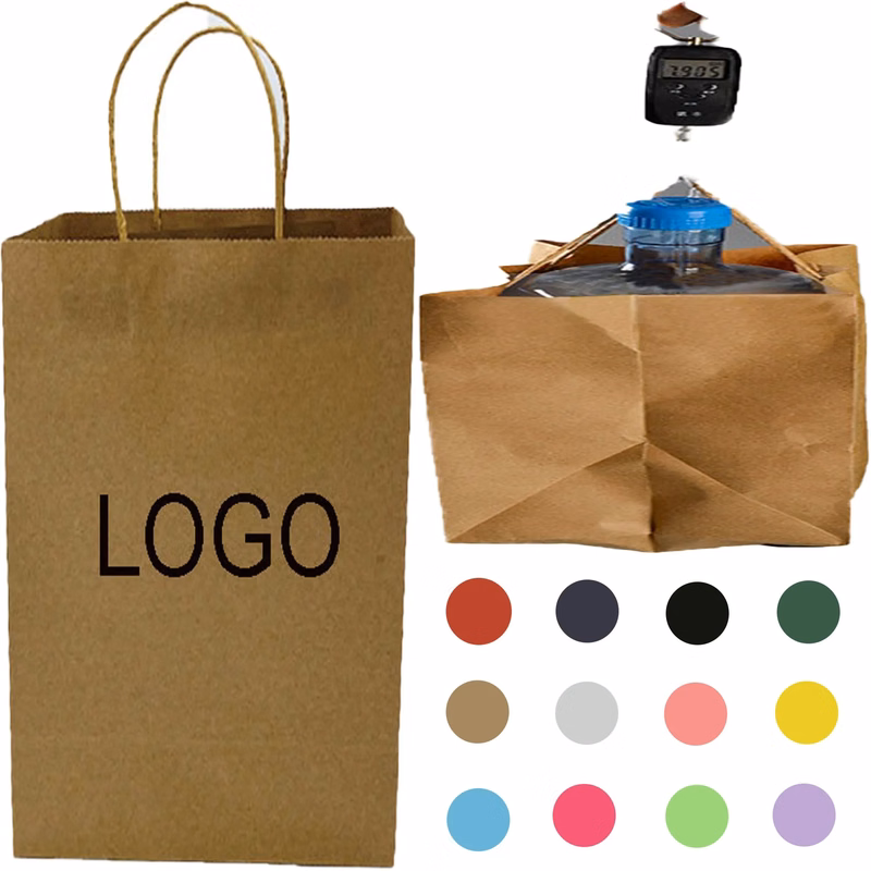 Spot Takeaway Kraft Paper Tote Bag