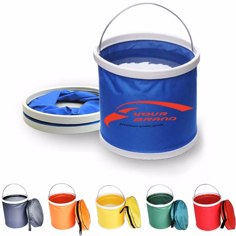 11L Oxford Portable Cloth Folding Bucket Outdoor Car Wash