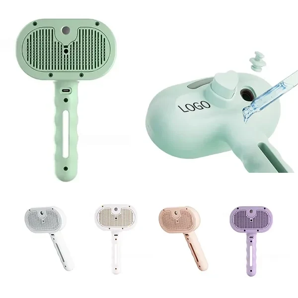 Pet Hair Grooming Brush with Gentle Combing and Massage 1
