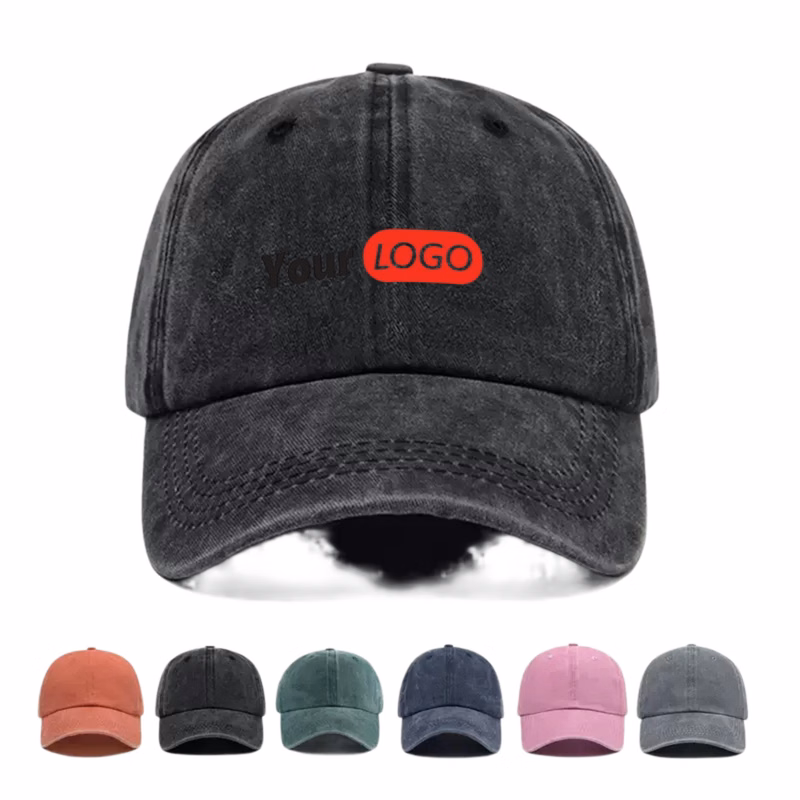 Soft Washed Polyester Baseball Cap