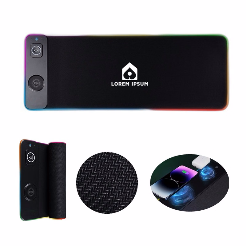 3" 1 Soft Silicone Mousepad Wireless Charger