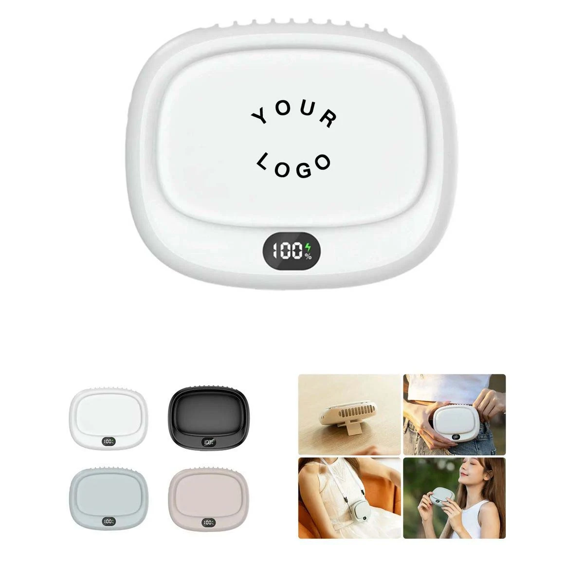 Rechargeable Fan with Quiet Airflow Design 1