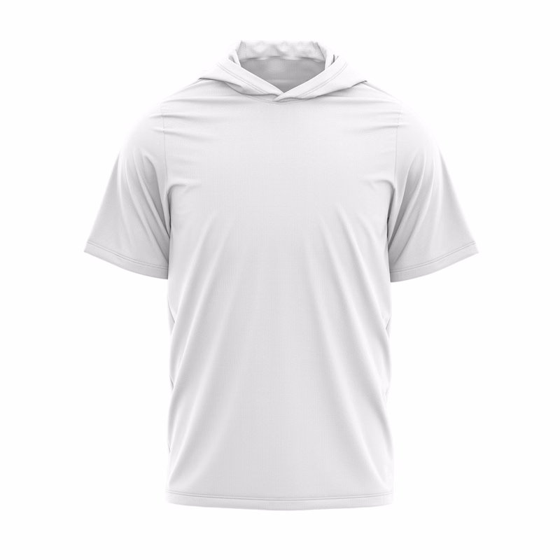 Sublimation UPF DriFit Short Sleeve Hooded T-Shirt - Men,