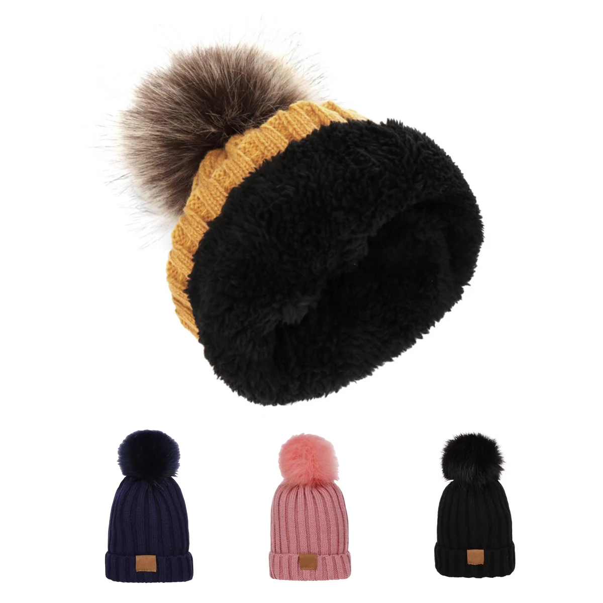 Baby's Winter Beanie Hat 1