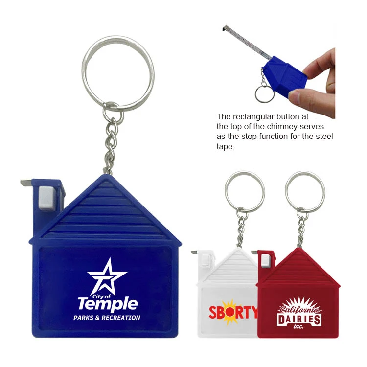 3' House Tape Measure w/Key Ring 1