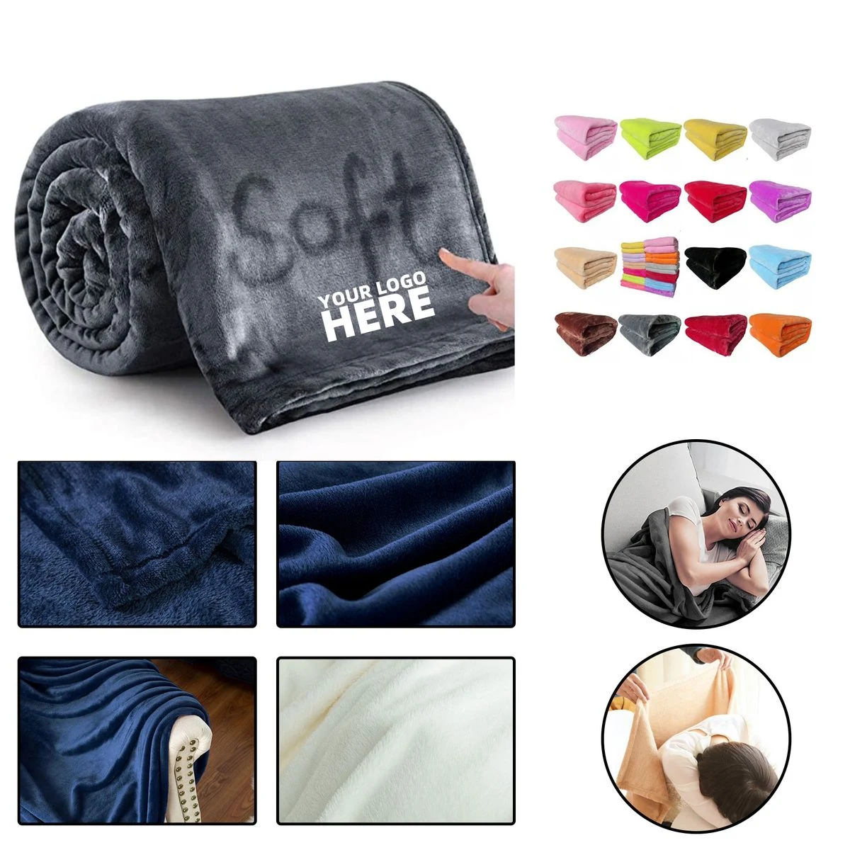 Flannel Fleece Blanket 1