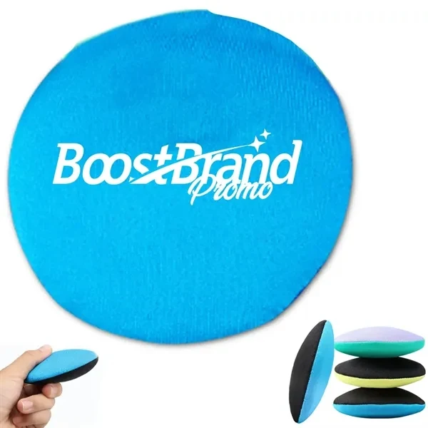 Custom Water-Friendly TPR Flying Disc with Floating Design — Beach and Pool Play 1