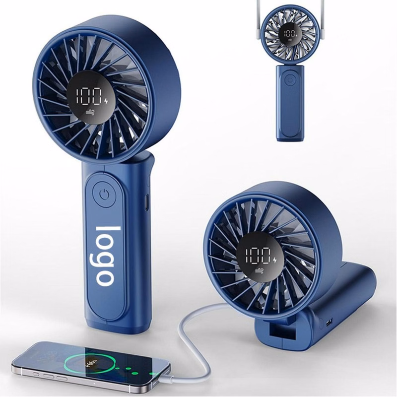 ABS PC Rechargeable Long Battery Life Handheld Mini Fan 3