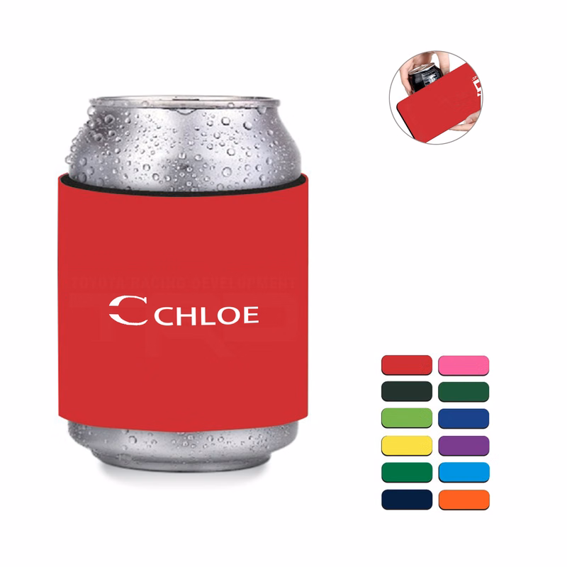 Slap Wrap Neoprene Beverage Can Kooler