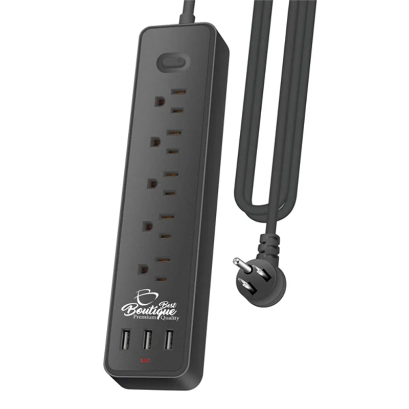 In Stock Lightning Overload Protection USB Power Strip 1