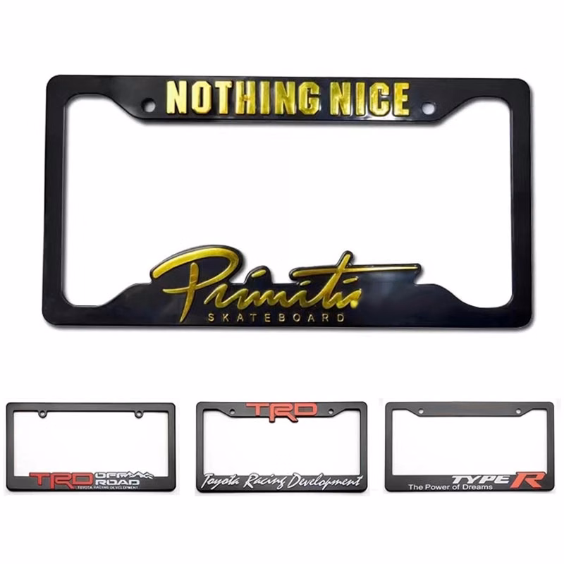 ABS 3D License Plate Frame