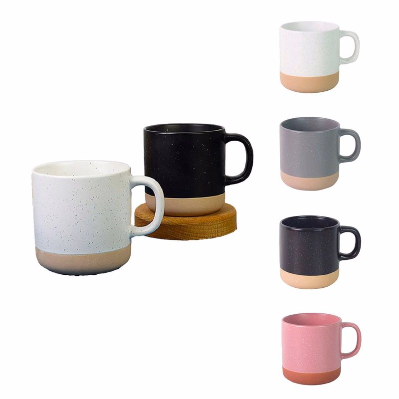Color-Block Spliced Mug