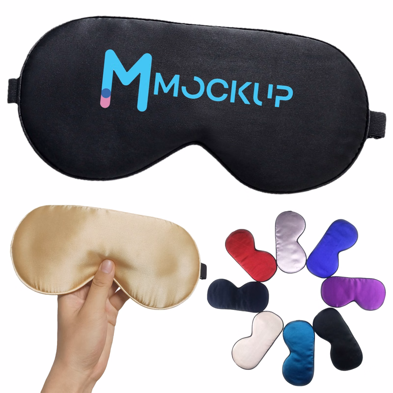 Adjustable Soft Silk Sleep Eye Mask