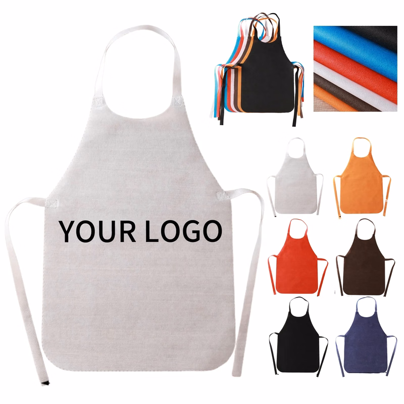 Lightweight Non Woven Apron for Parties and Events