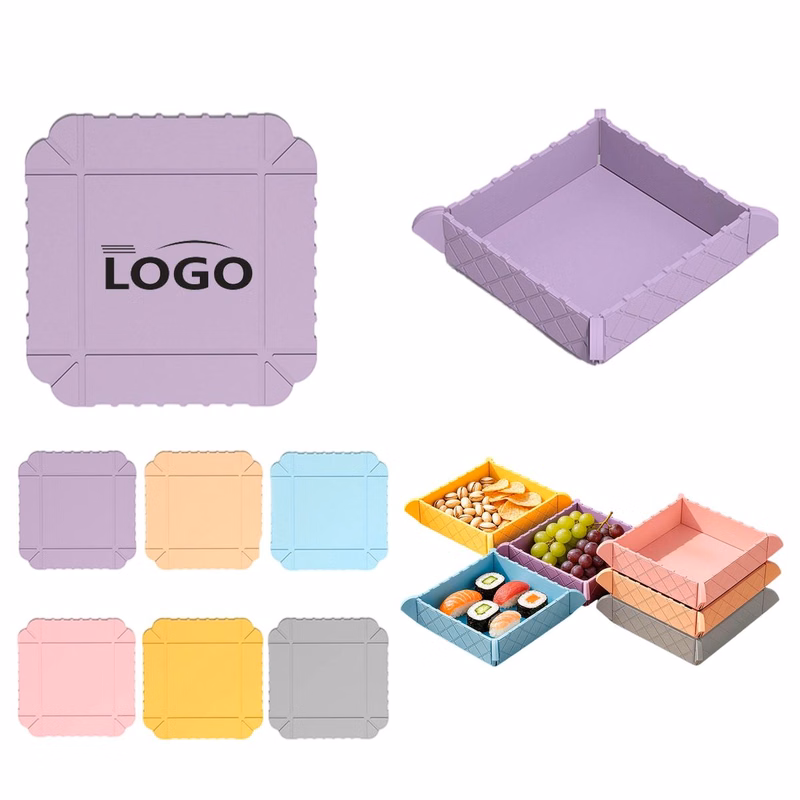 Foldable Storage Box with Magnetic Silicone Mat