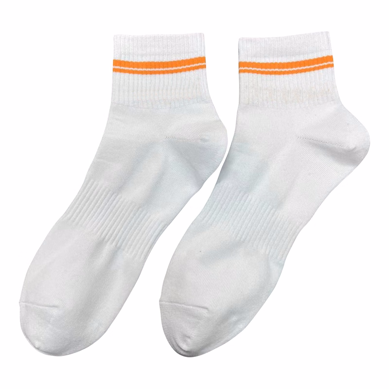 Premium Knit Jacquard Cotton Athletic Quarter Socks/Shorti Midi Socks