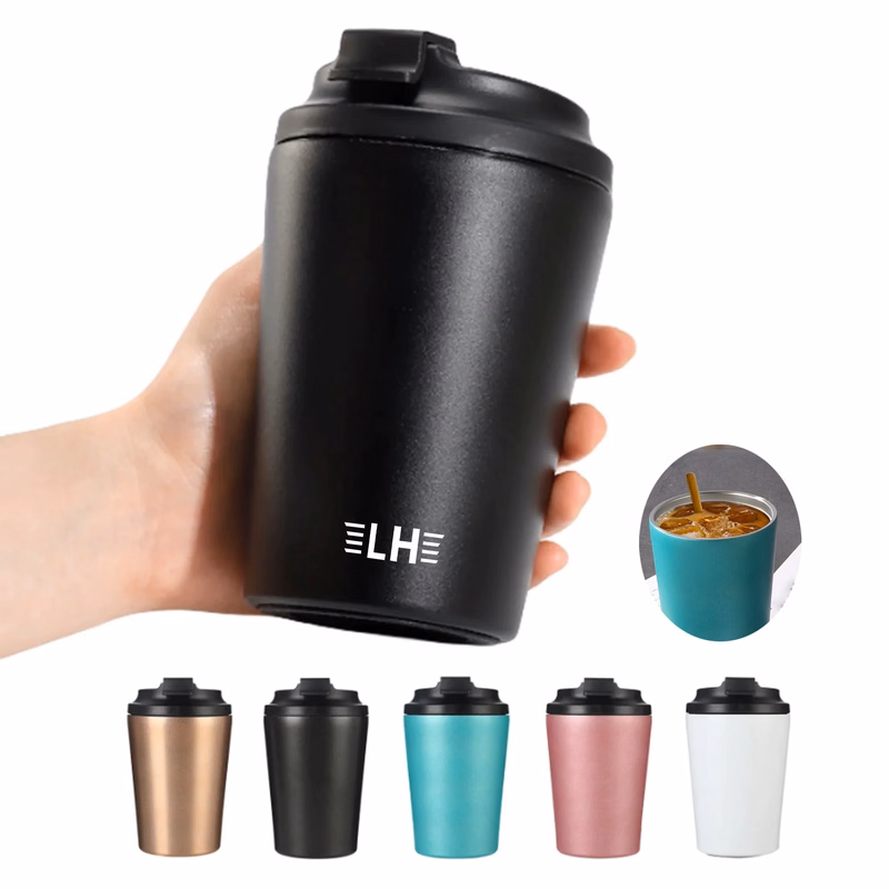 12oz Stainless Steel Minimalist Coffee Cup