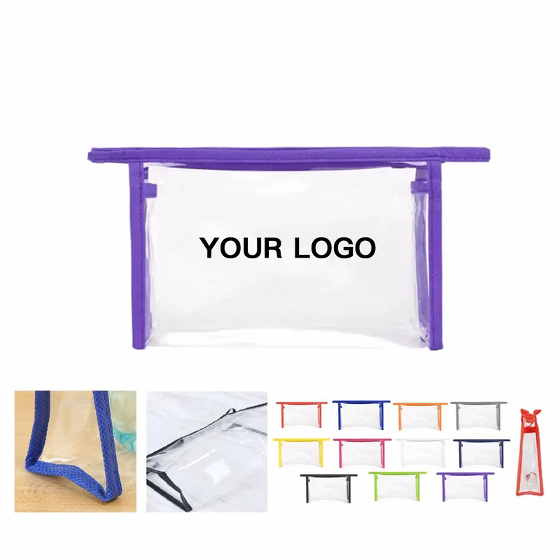 Clear PVC Bag with Non Woven Backing