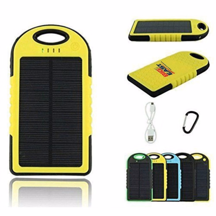 4000mAh Portable Solar Power Bank