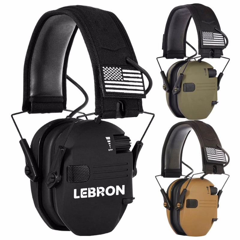 Tactical Noise Canceling Folding Protection Headset