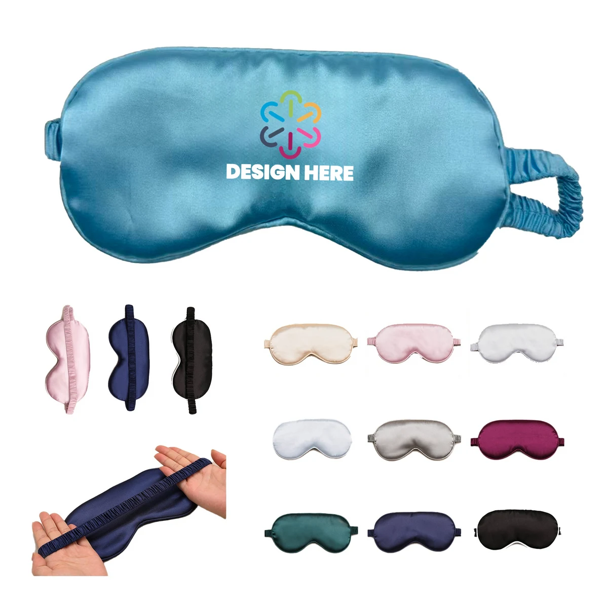 Full Color Sleeping Eye Mask soft 1