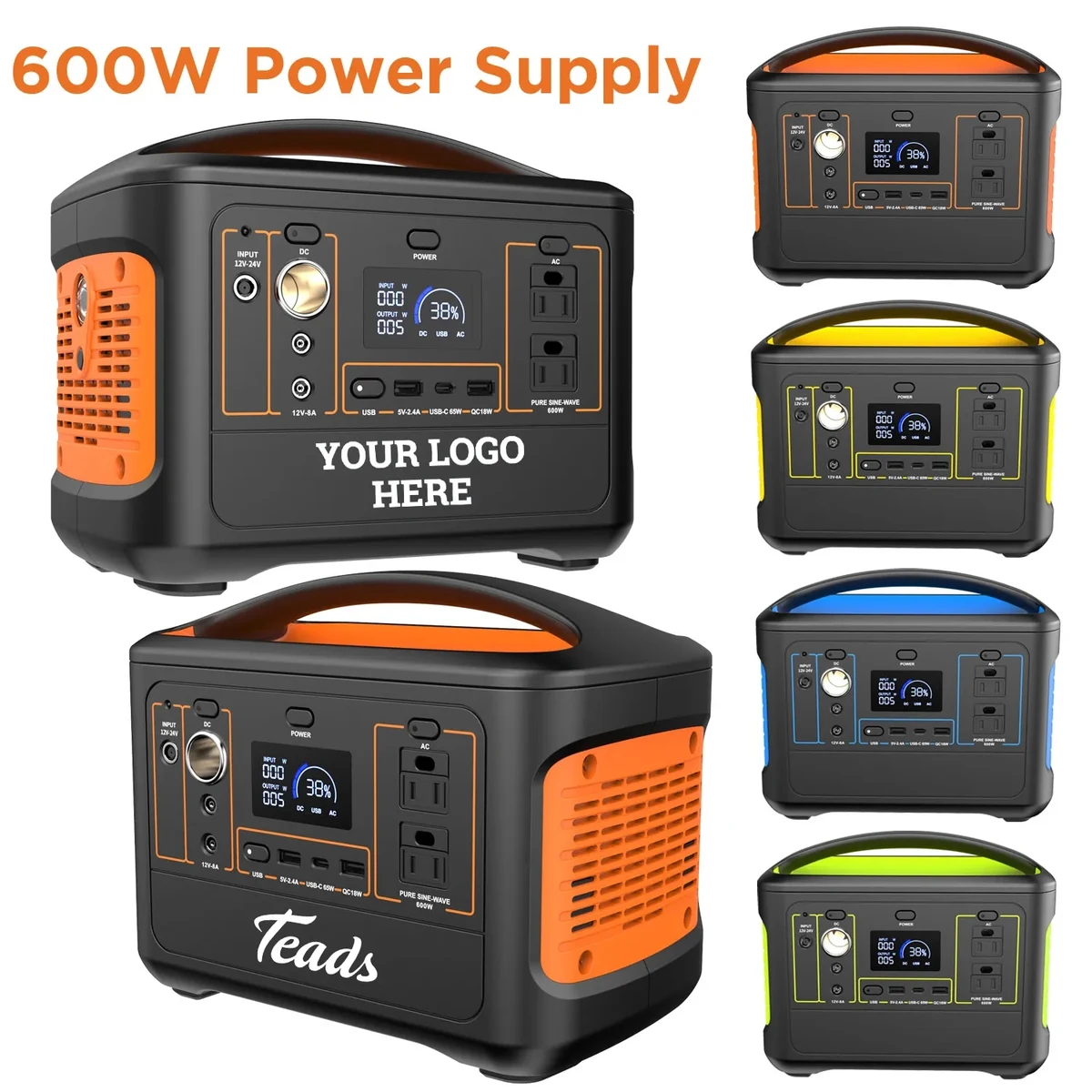 600W Portable Power Generators 1