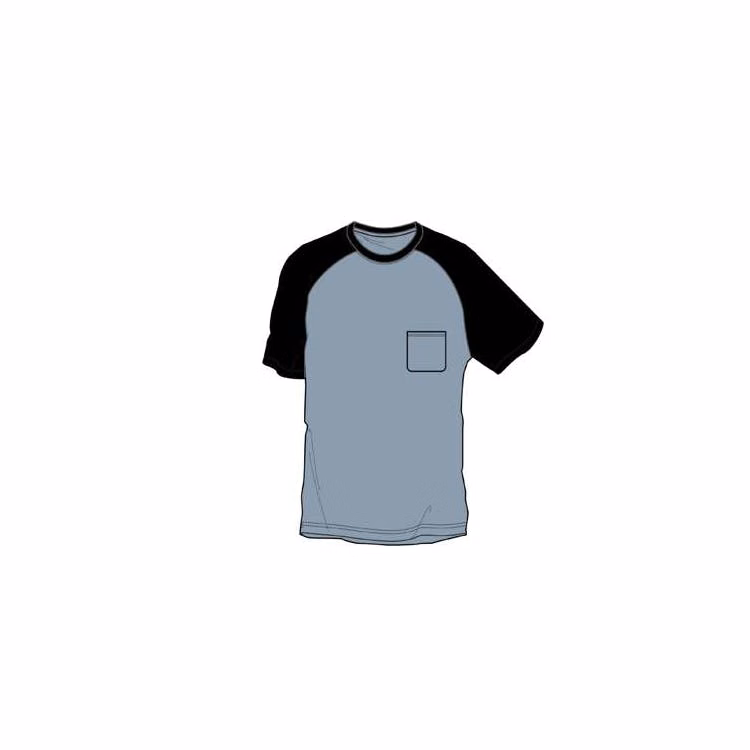 Boys Raglan T-Shirts - Sizes 4-7 Light Blue