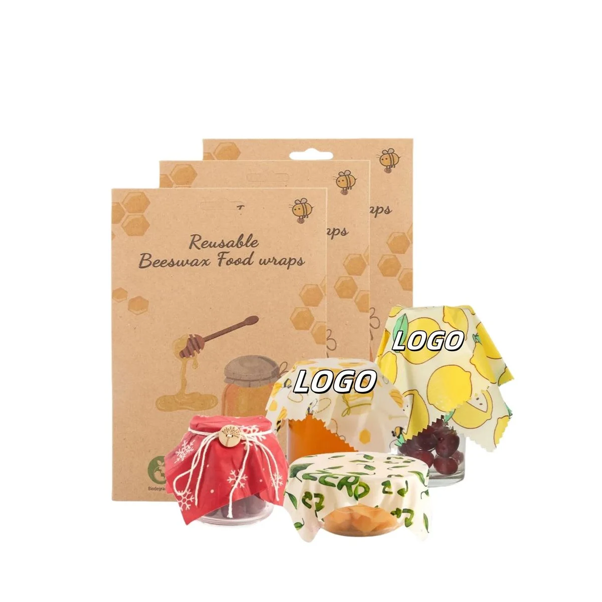 Bee's Wrap Beeswax Food Packaging 1