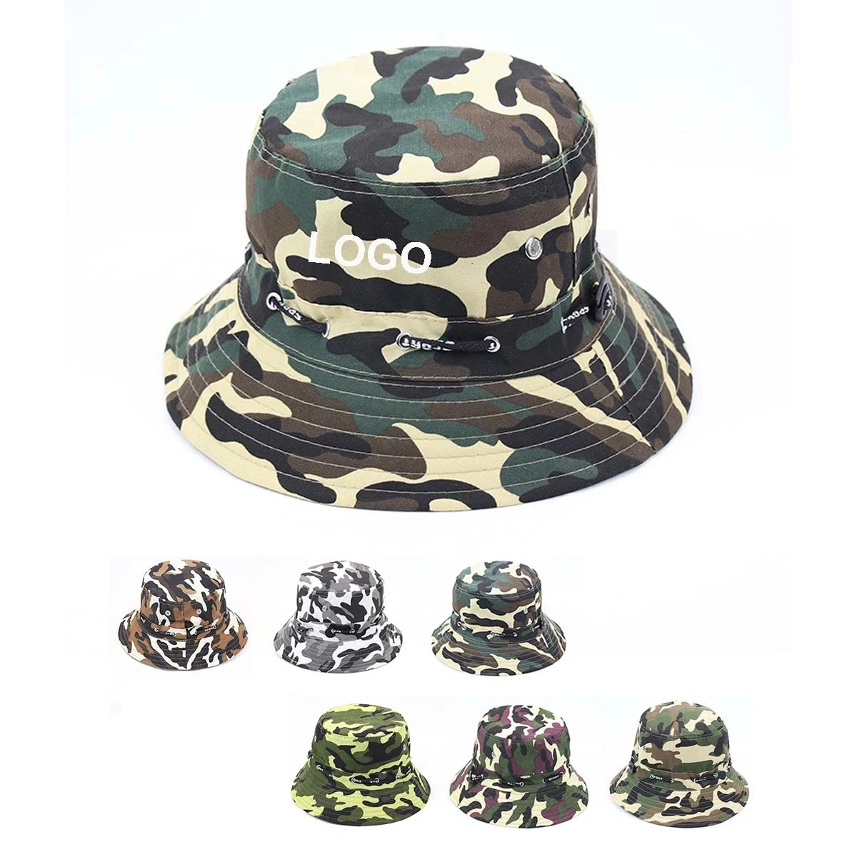 Camouflage Bucket Hat 1
